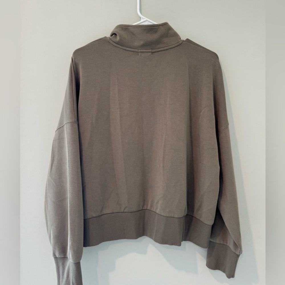 Brown Turtleneck Sweater